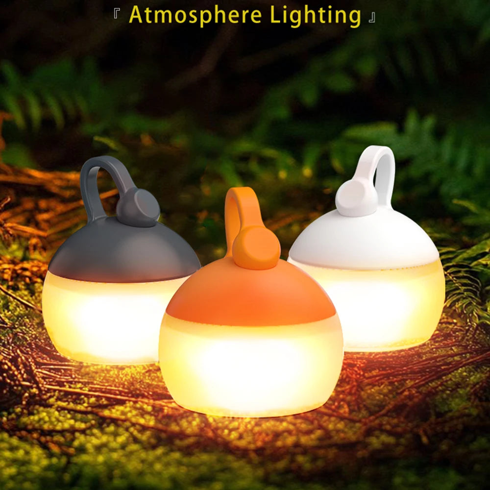 USB Rechargeable Mini Camping Lantern Light House
