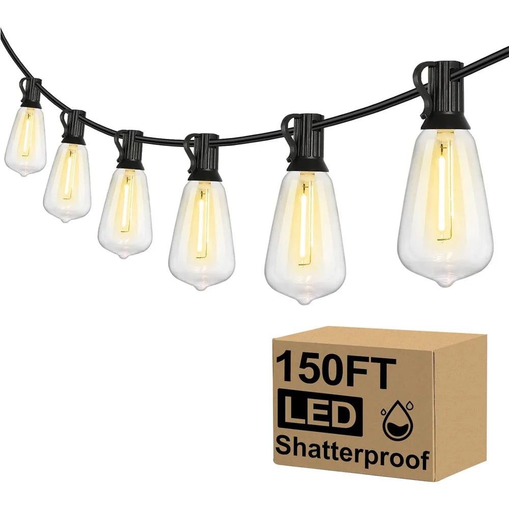 50ft/150ft Electric Led Filament String Light Set Light House