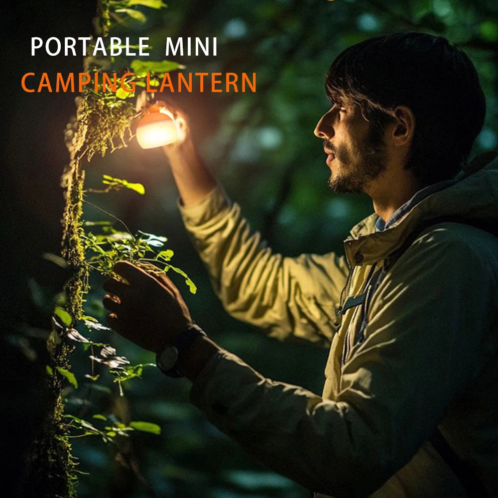 USB Rechargeable Mini Camping Lantern Light House