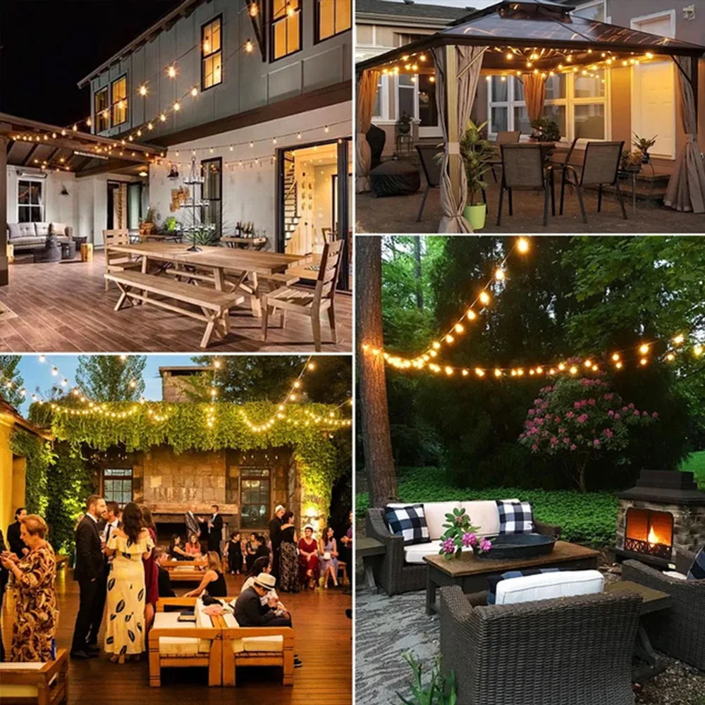 50ft/150ft Electric Led Filament String Light Set Light House