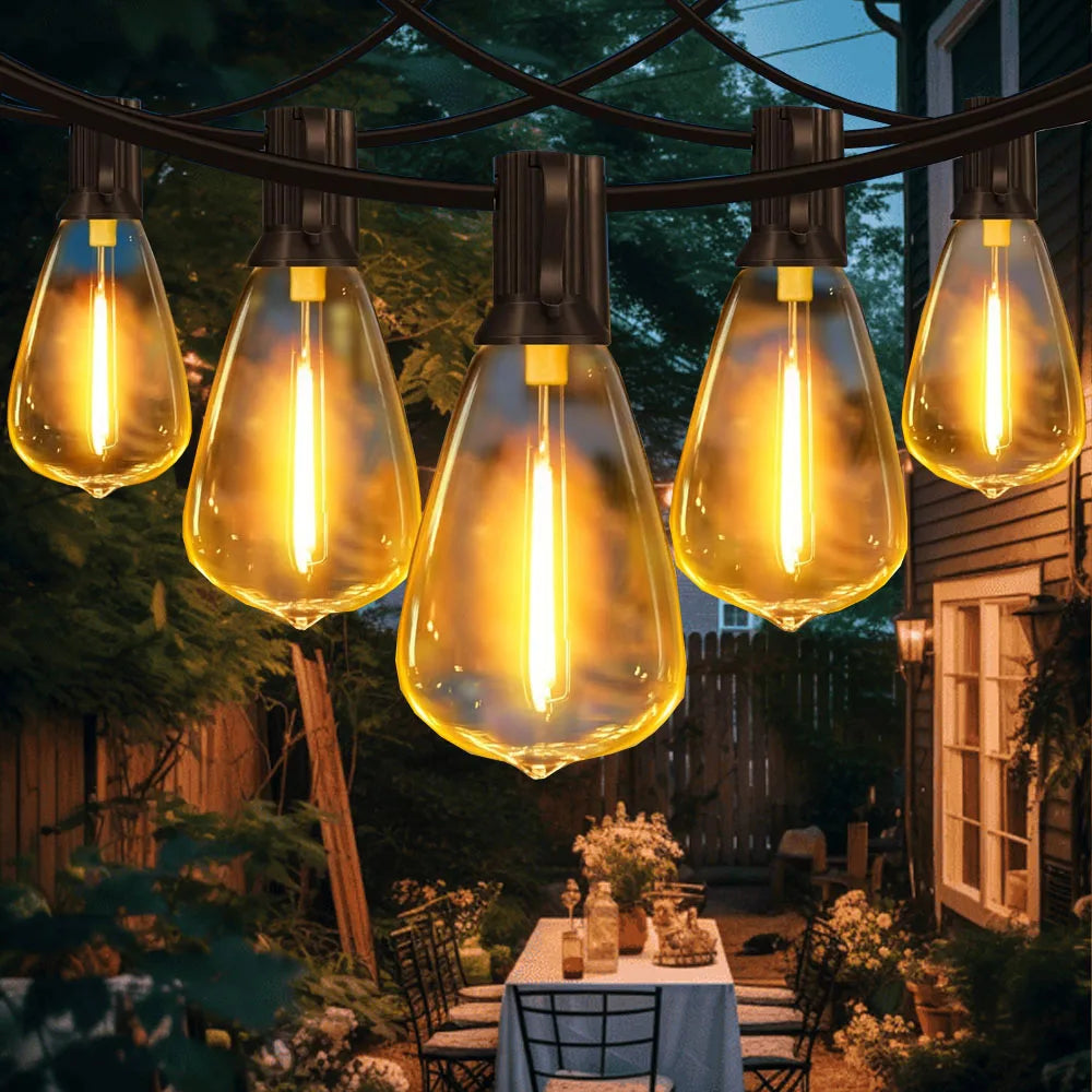 50ft/150ft Electric Led Filament String Light Set Light House