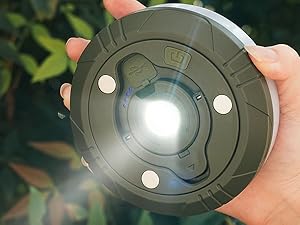 2-in-1 Camping Light LED Reel String Lights Light House
