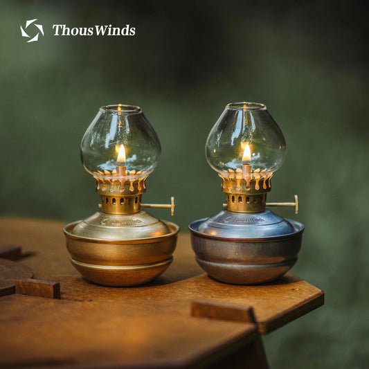 Mini Oil Lamp Windproof Camping Lantern Light House