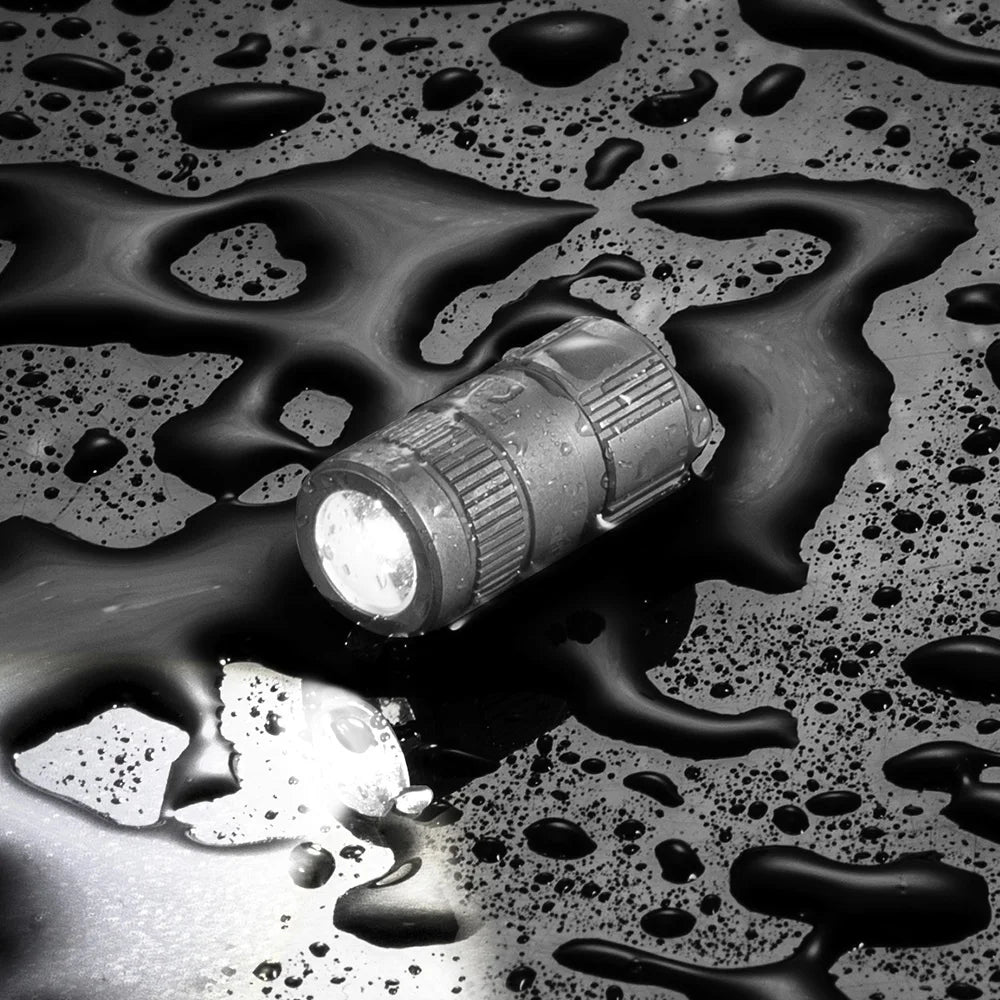 Titanium tactile Mini Flashlight Light House