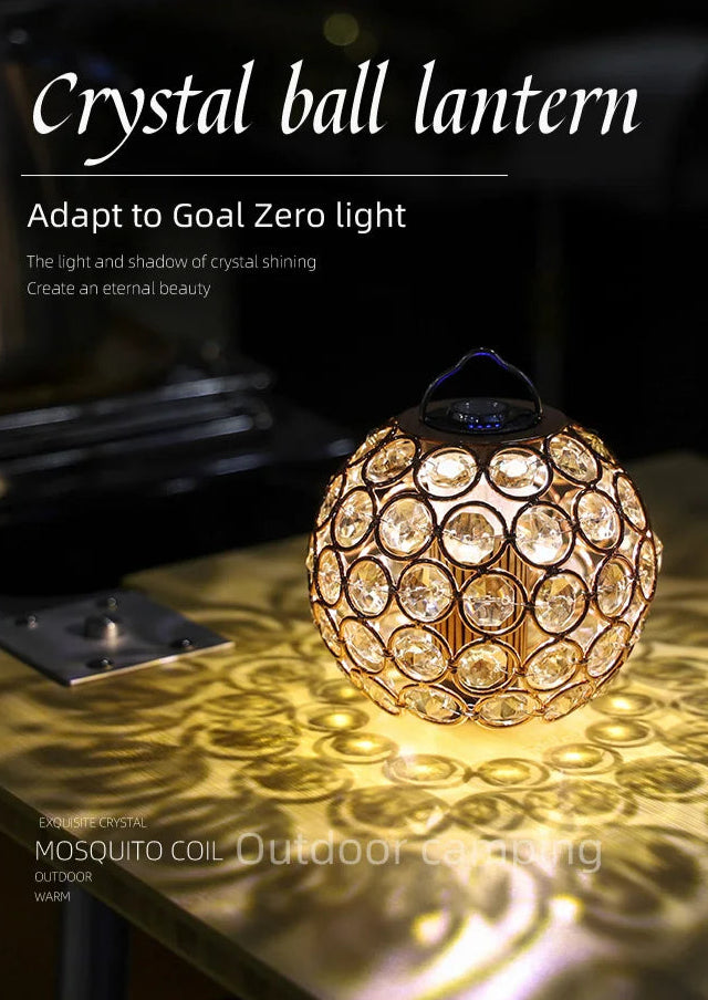 Crystal Ball Lantern Shade for Goal Zero – Light House
