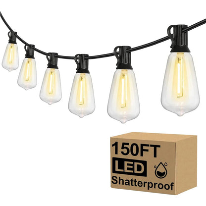 50ft/150ft Electric Led Filament String Light Set Light House