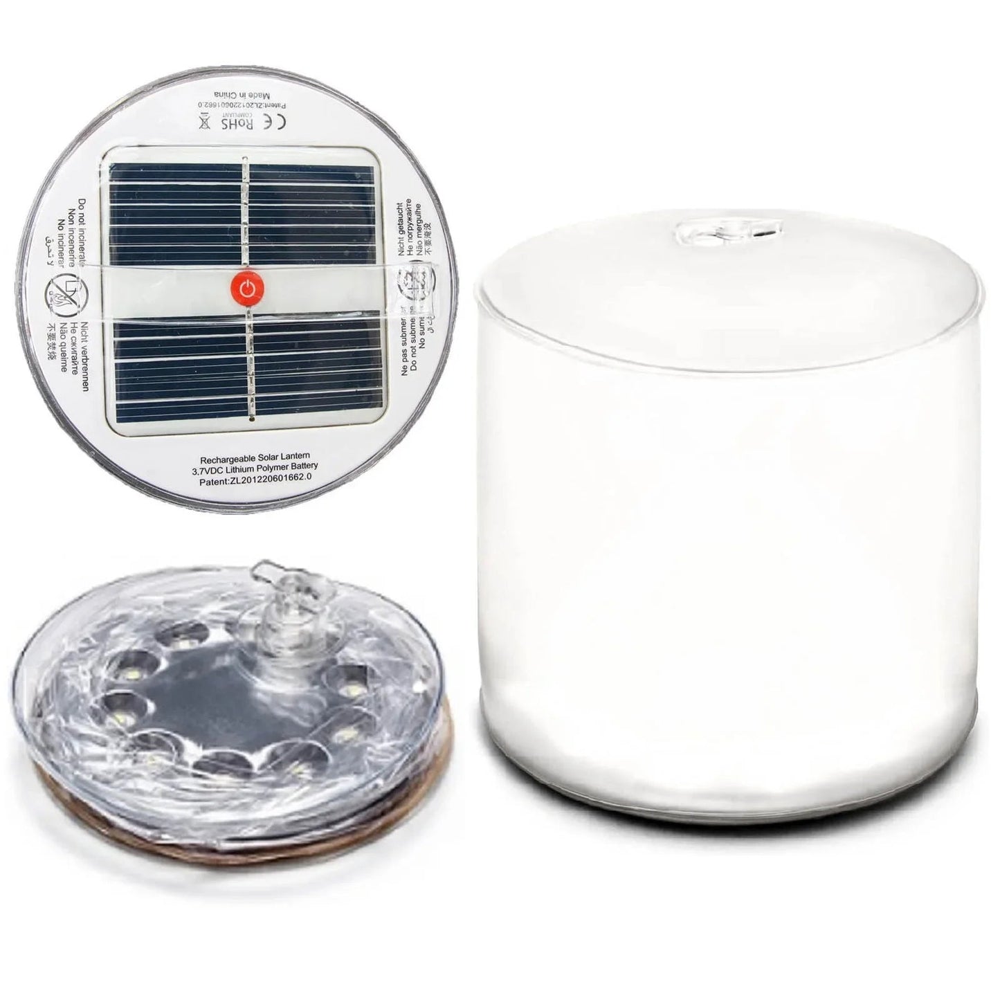 Collapsible Solar Camping Lantern Light House