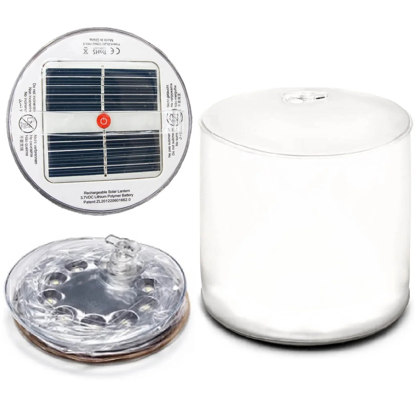 Collapsible Solar Camping Lantern Light House