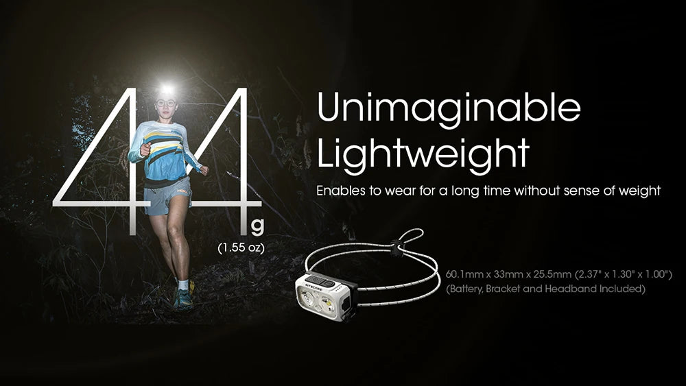 NITECORE NU21 Ultra Light Headlamp Light House