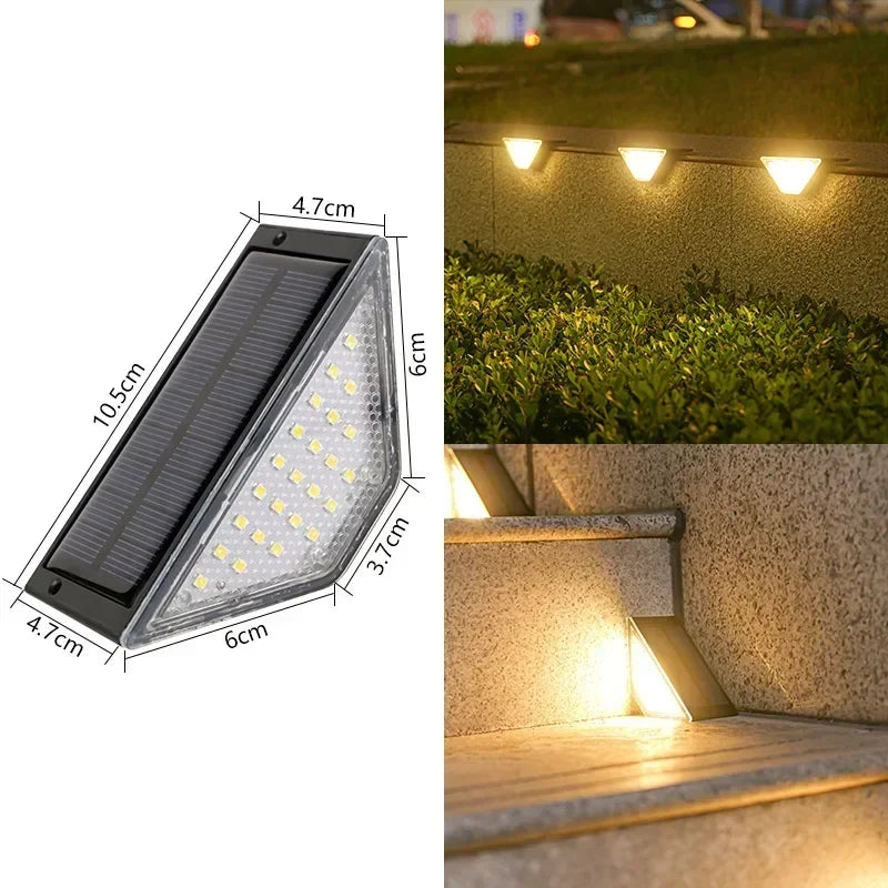 Motion Sensor Lights for Stairs – Waterproof Solar Deck & Step Lights Light House