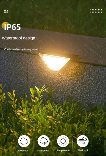 Motion Sensor Lights for Stairs – Waterproof Solar Deck & Step Lights Light House