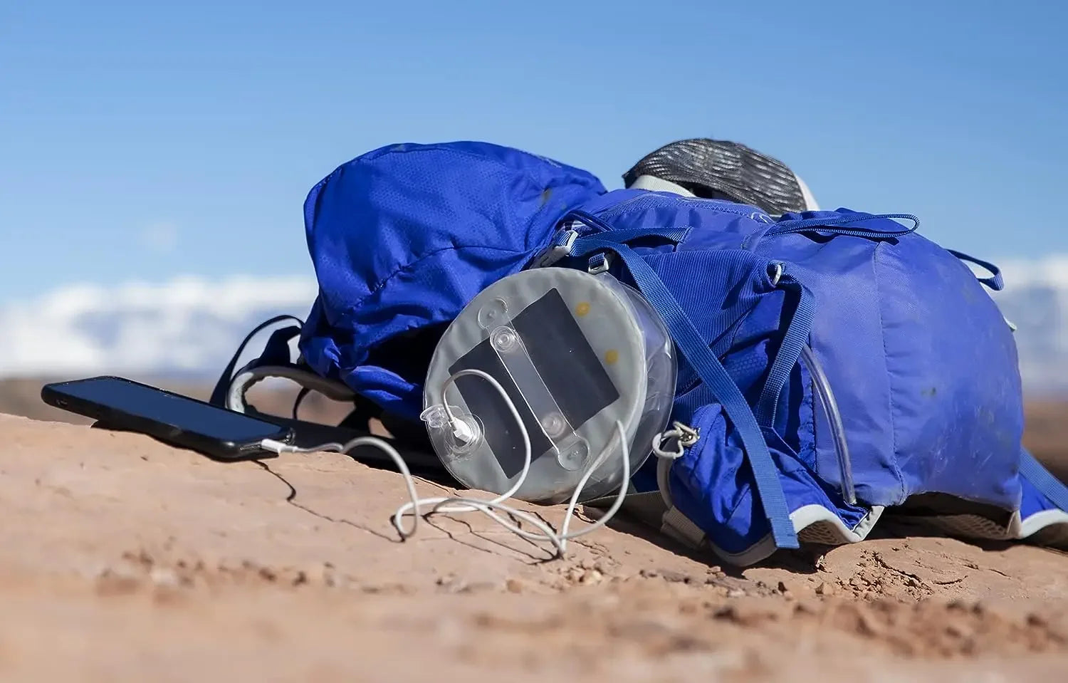 Collapsible Solar Camping Lantern Light House